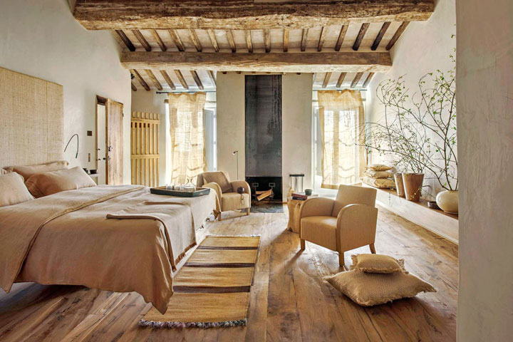 спальня в итальянском стиле